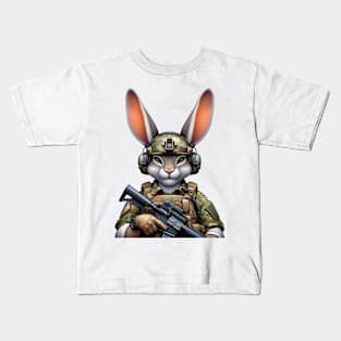 Tactical Rabbit Kids T-Shirt